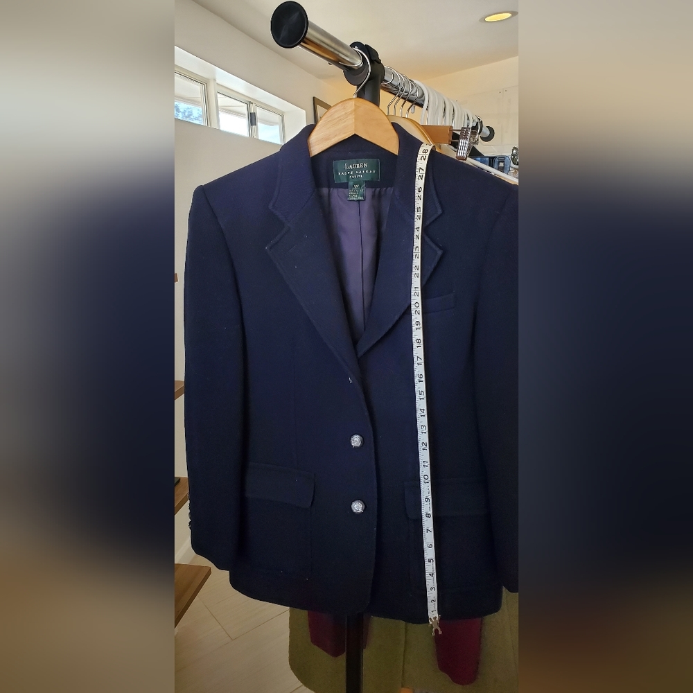 Lauren Ralph Lauren Vintage Women's Wool/Cashmere/Poly Jacket (10P)